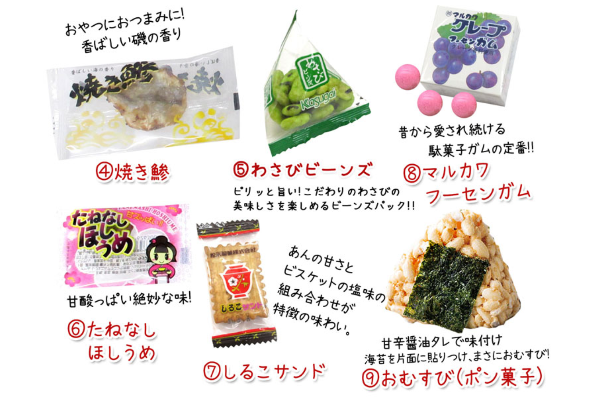 お菓子内容②